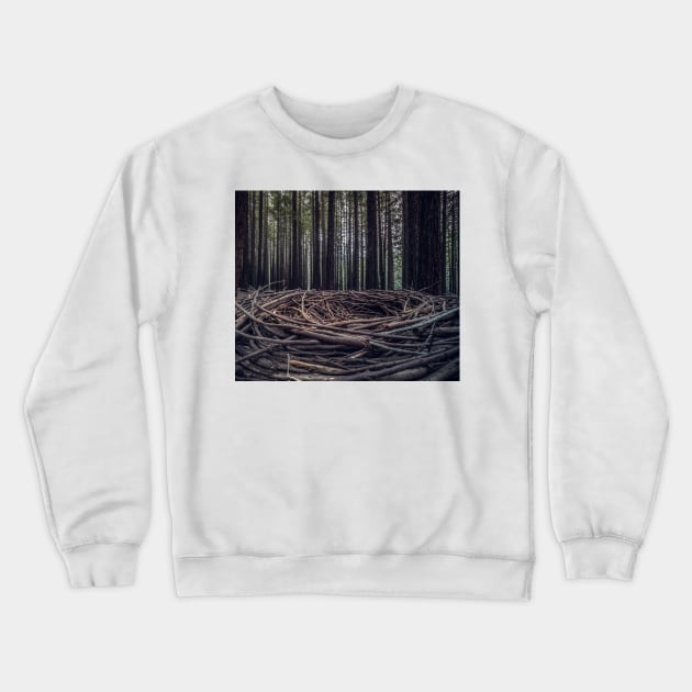 Redwood Fairy Circles Crewneck Sweatshirt by LukeDavidPhoto